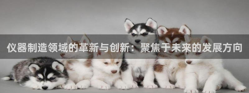 cq9电子试玩网：仪器制造领域的革新与创新：聚焦于未来的发展