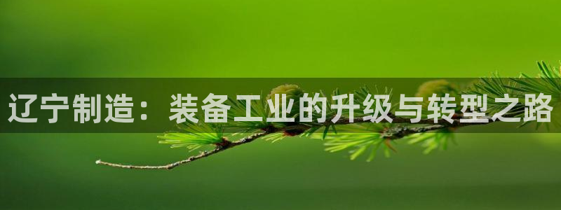 cq9传奇电子大奖：辽宁制造：装备工业的升级与转型之路