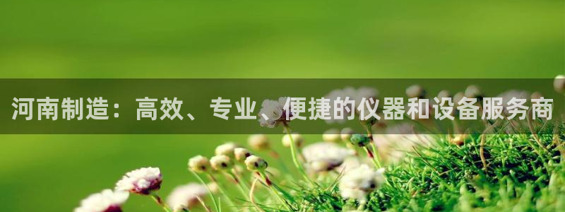 cq9电子富贵象：河南制造：高效、专业、便捷的仪器和设备服务