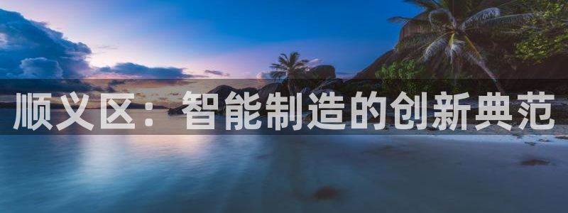 cq9电子平台秤厂家：顺义区：智能制造的创新典范