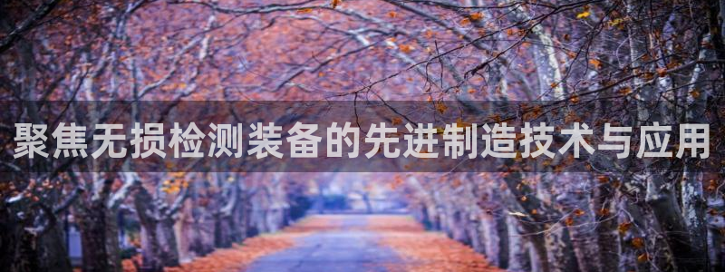 cq9电子排行榜：聚焦无损检测装备的先进制造技术与应用