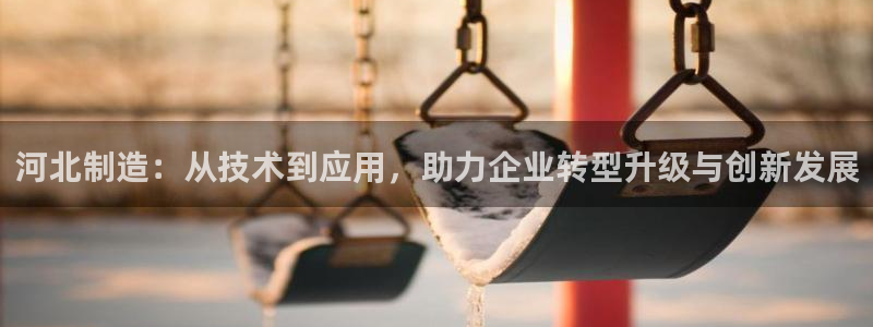 cq9传奇电子很黑：河北制造：从技术到应用，助力企业转型升级